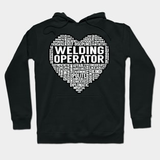 Welding Operator Heart Hoodie